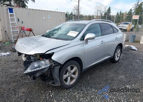 2013 Lexus Rx 350 z USA, uszkodzony, nr VIN 2T2BK1BA2DC225476